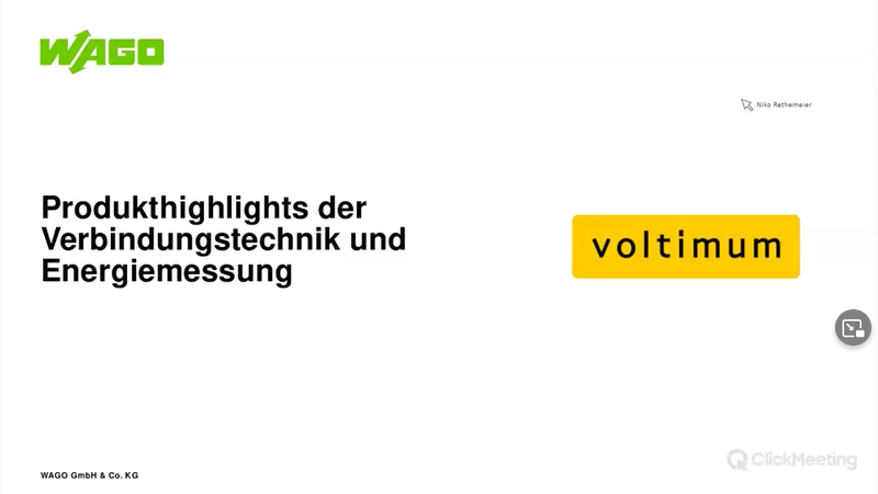 Produkthighlights der Verbindungstechnik und Energiemessung