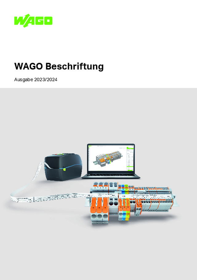 WAGO Beschriftung Ausgabe 2023/2024