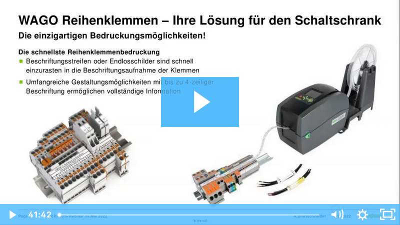 WAGO Reihenklemmen – Ihre Lösung für den Schaltschrank