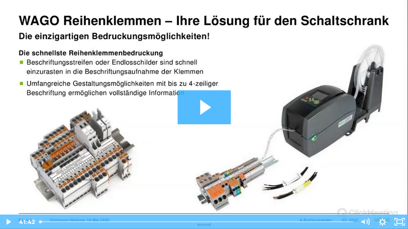 WAGO Reihenklemmen – Ihre Lösung für den Schaltschrank