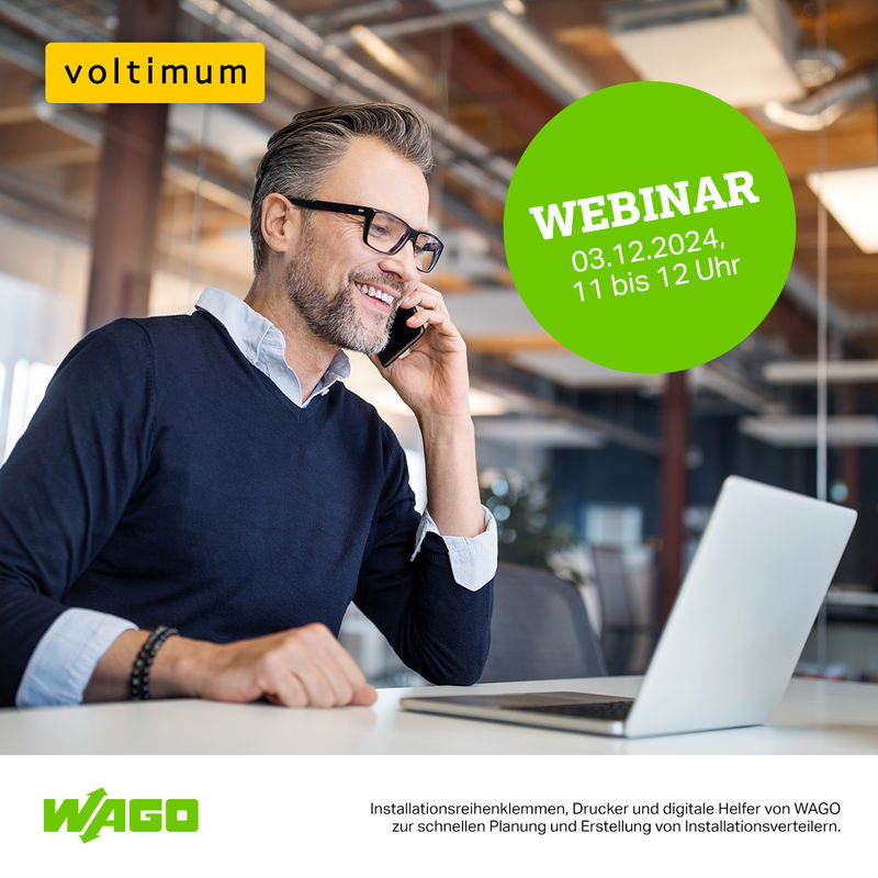 Installationsreihenklemmen, Drucker und digitale Helfer von WAGO zur schnellen Planung und Erstellung von Installationsverteilern.