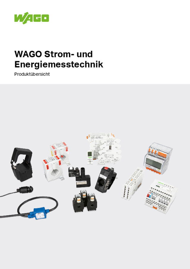 WAGO Strom- und Energiemesstechnik