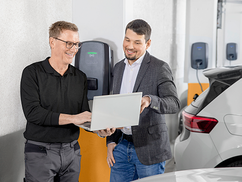 Ladepunkte gemeinsam nutzen