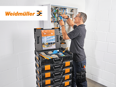 Das L-BOXX-Installationsklemmen-Starterset von Weidmüller – ein unverzichtbares Set für jeden Elektroinstallateur