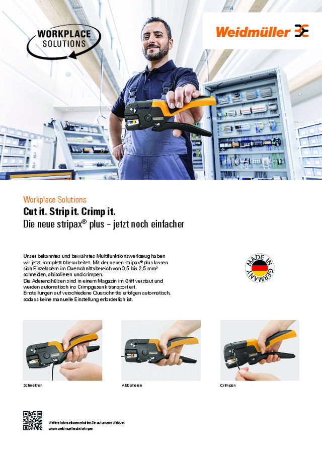 Die neue stripax® plus – jetzt noch einfacher