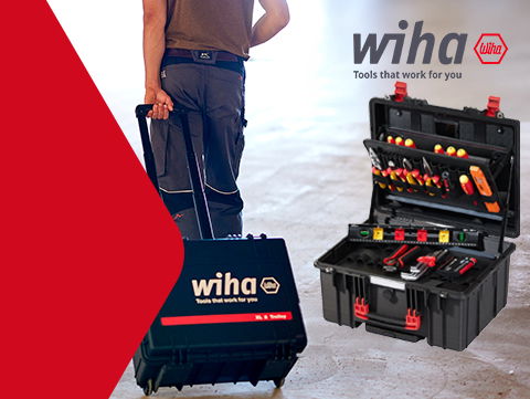 NEU: Der Wiha Werkzeugkoffer XL 2 Trolley electric