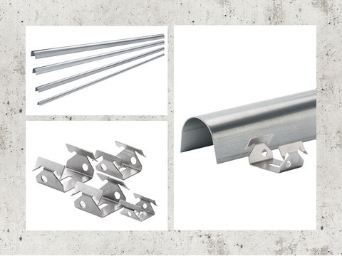 M-serien: snabbfästen och kabelskydd