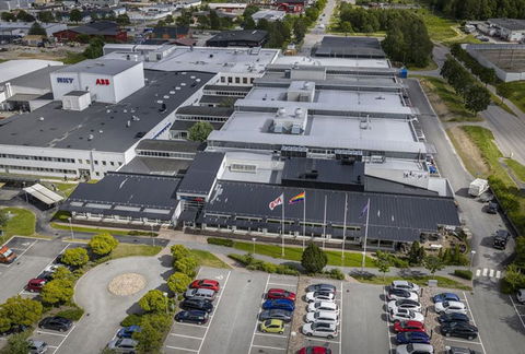 ABB i Alingsås minskar energiförbrukning och avfall på sin resa mot nettonoll