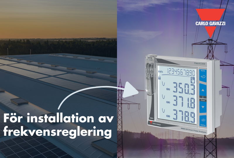 Prisvärd och noggrann frekvensmätare för installationer av frekvensreglering!
