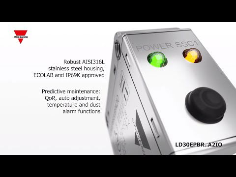 LD30-serien laserfotocell med röd laser