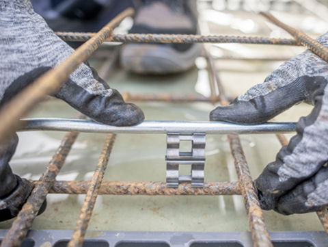 DEHNclip – Installation utan verktyg.