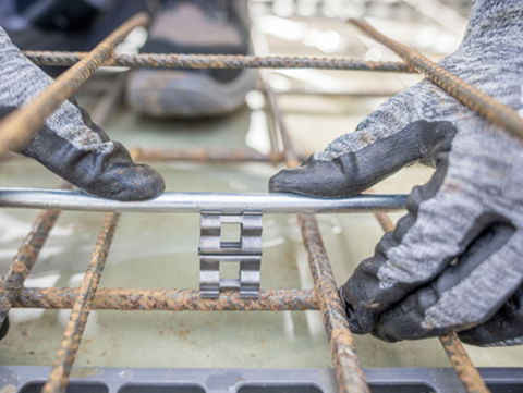 DEHNclip – Installation utan verktyg.