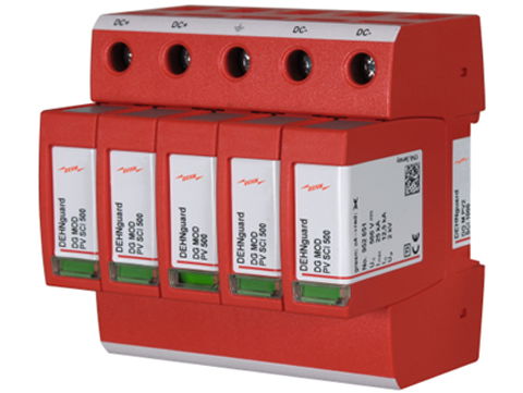 DEHNguard DC – skydda växelriktaren mot åskskador !