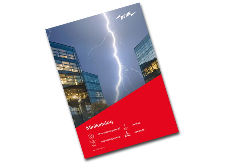 DEHN Minikatalog – allt inom åskskydd och potentialutjämning