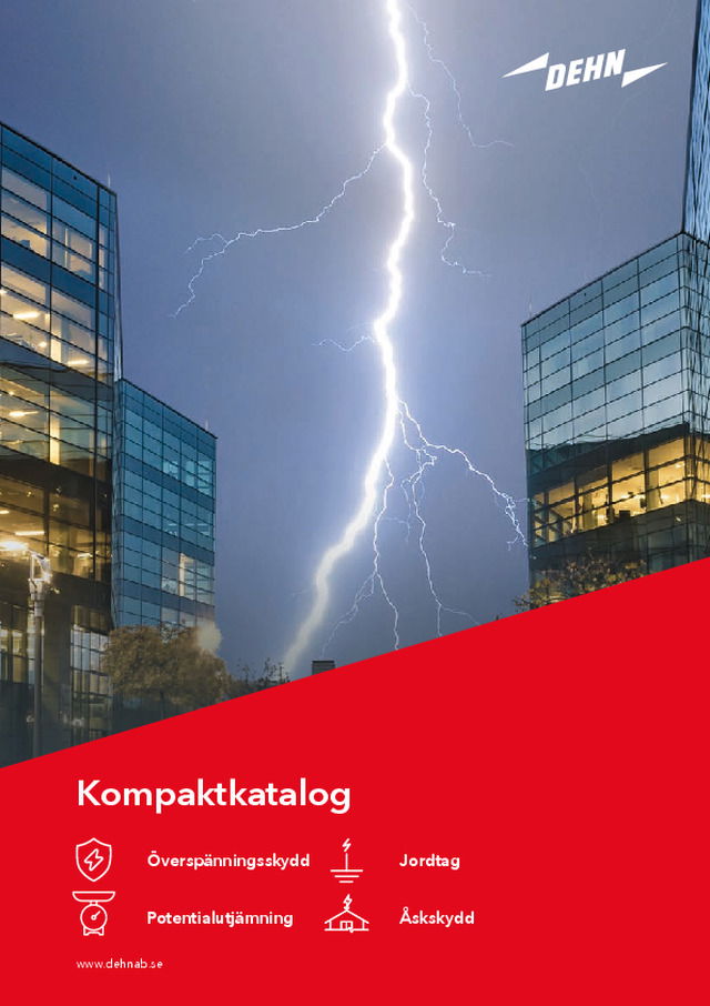 Kompaktkatalog – allt inom åskskydd & potentialutjämning