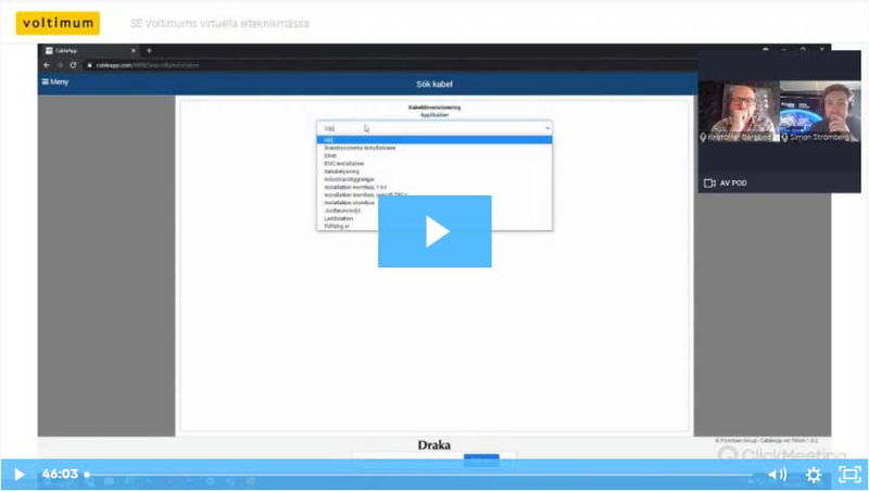 Så beräknar du kabelarea och får klimatsmarta   rekommendationer