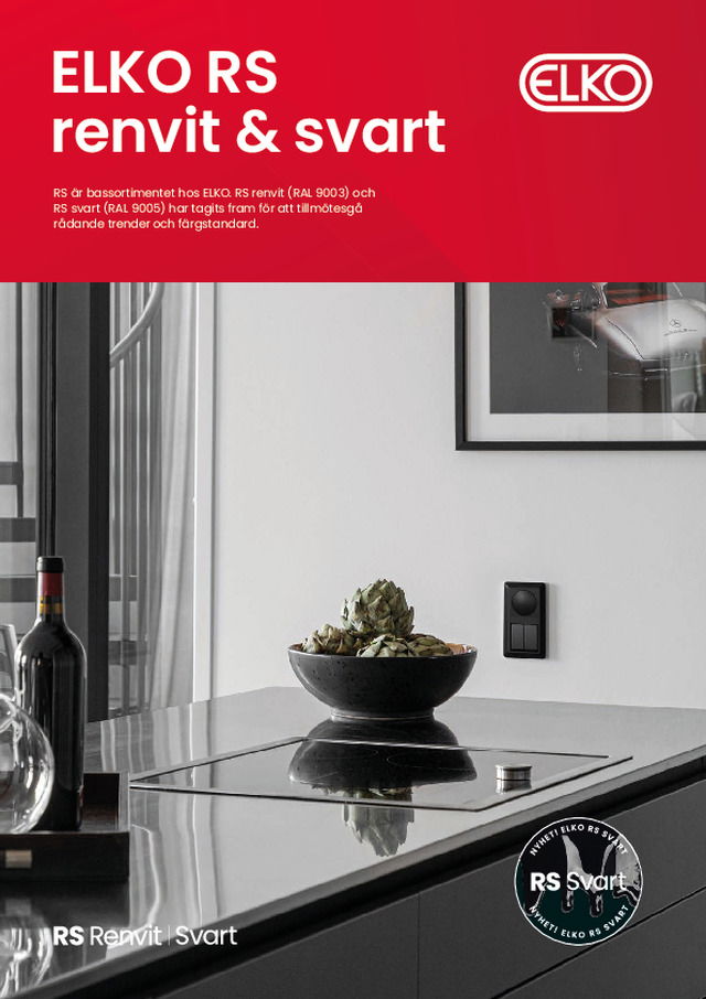ELKO RS  renvit & svart