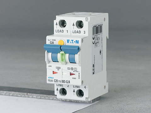 Typ F jordfelsbrytare för byggnadsapplikationer och maskiner