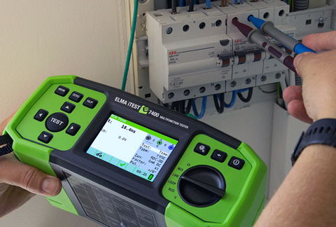 Säker och korrekt test av jordfelsbrytare med Elma