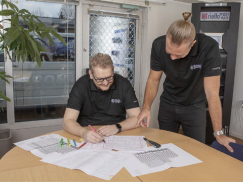 Åskledarsystem riskanalys / klassindelning