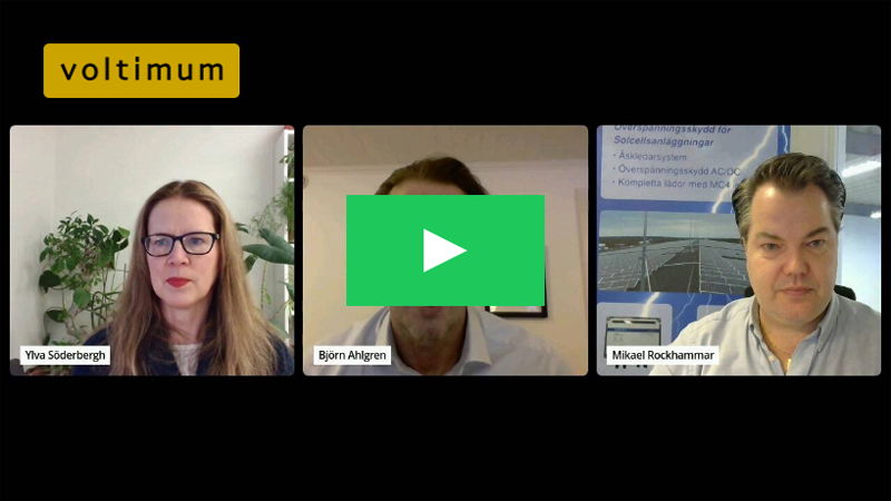 Elrond: Skydd av solcellsanläggningar