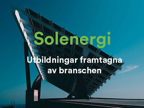 Därför ska du utbilda dig inom solenergi?