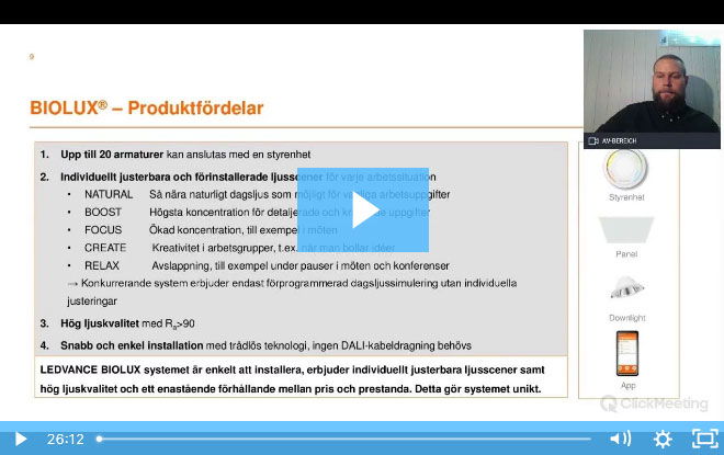 Voltimum avancerar: Ledvance - Människan i fokus med Human Centric Lighting