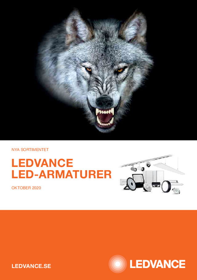 LED-armaturer sortiment