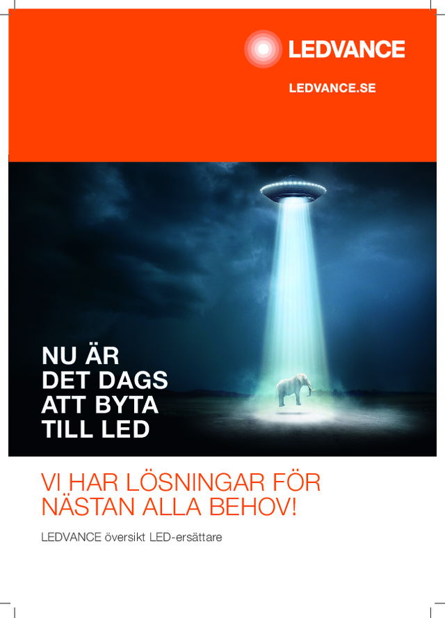 Vi gör det enkelt att byta till LED!
