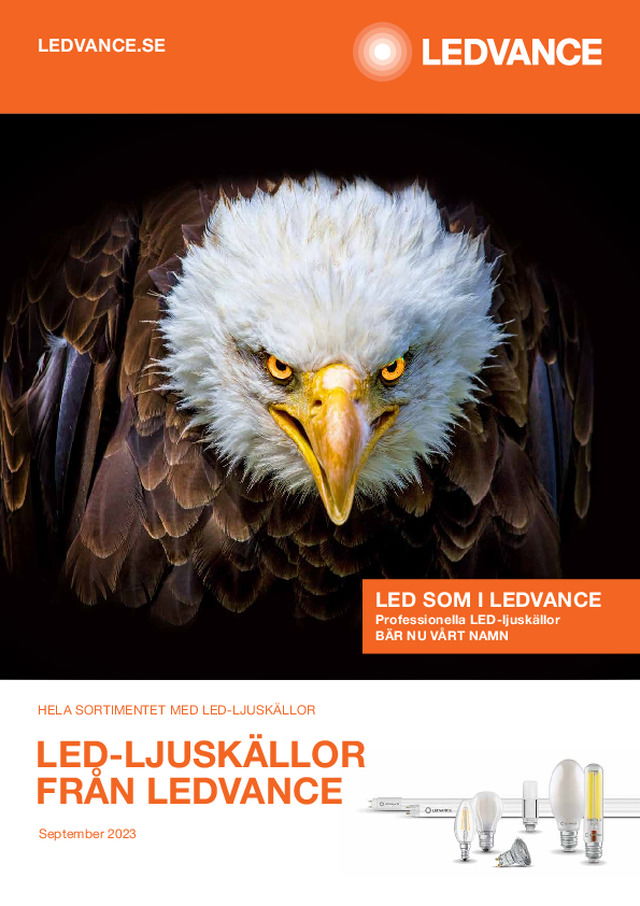 LED-ljuskällor från Ledvance