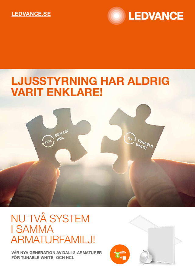 Ljusstyrning har aldrig varit enklare!