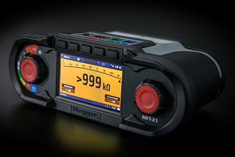 Megger MFT-X1 multifunktionstestare för lågspänningsinstallationer