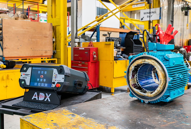 Kvalitetssäkra dina motorer med Megger