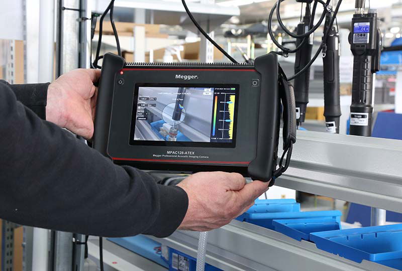 Detektering av gasläckage i farliga områden