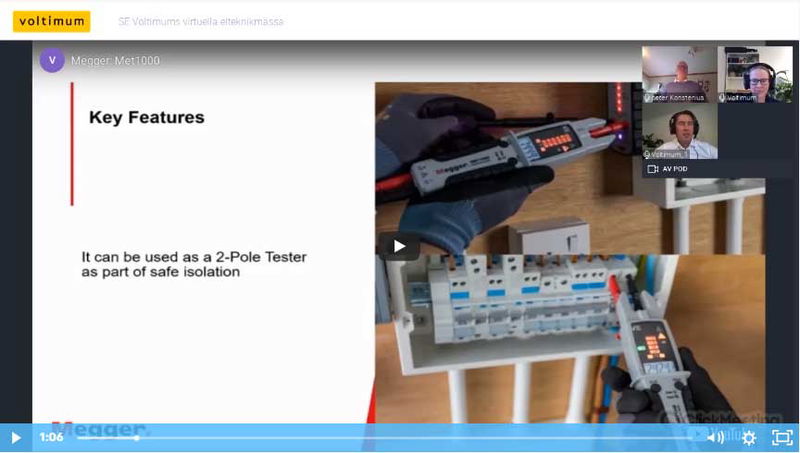 MET1000 multifunktion instrument