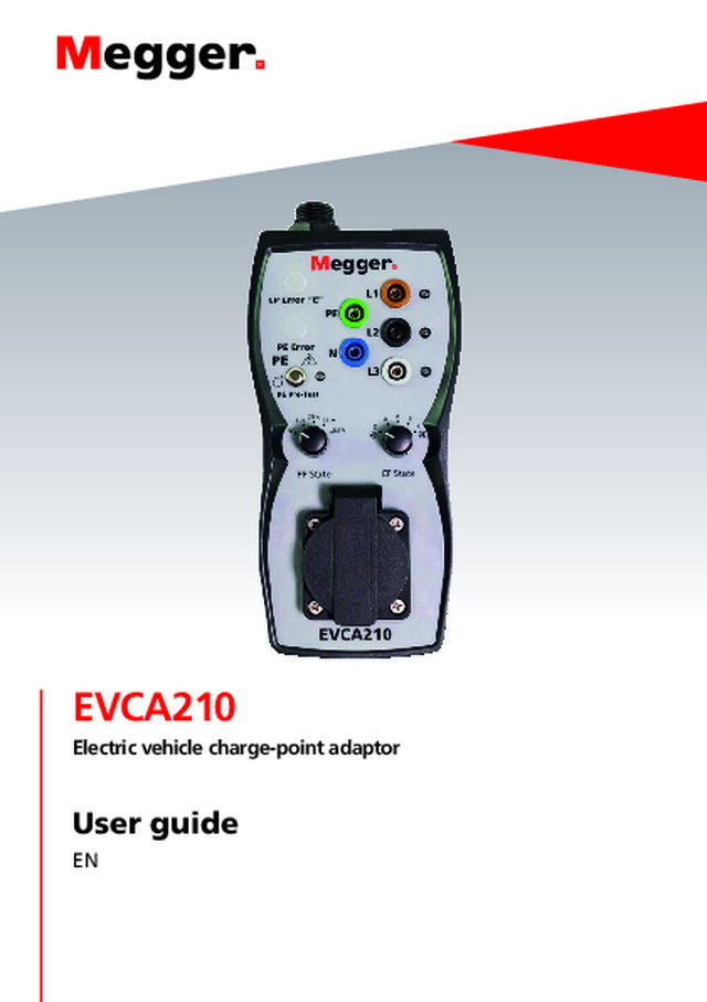 EVCA210 laddpunktsadapter för elfordon