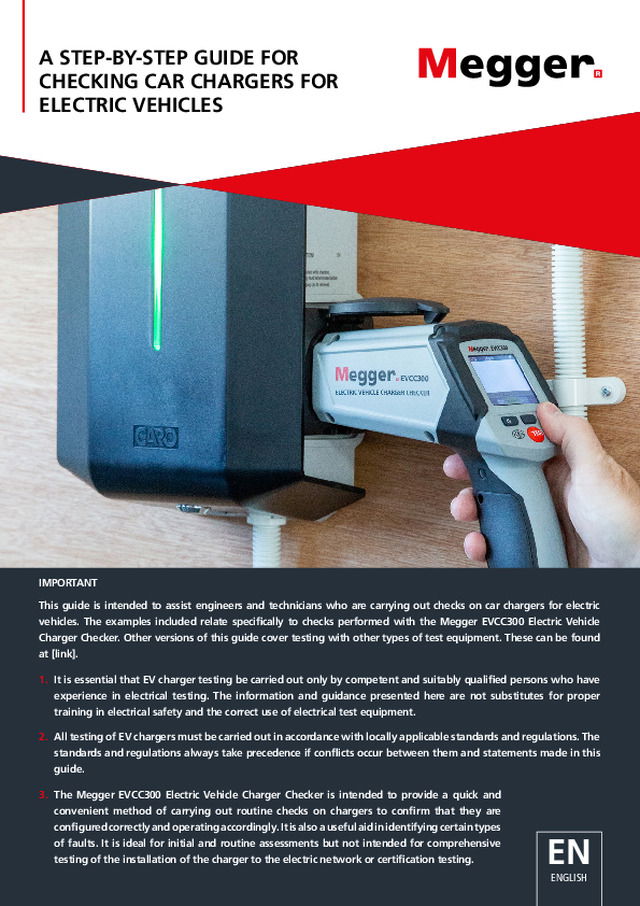 Kontroll av laddstationer för elfordon