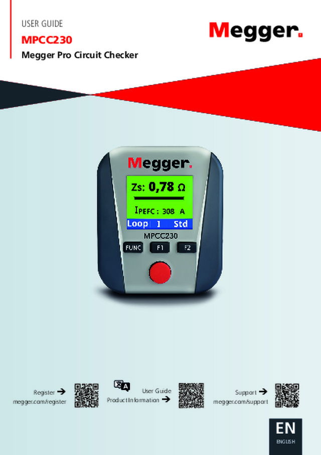 MPCC230 vägguttagsprovare ug