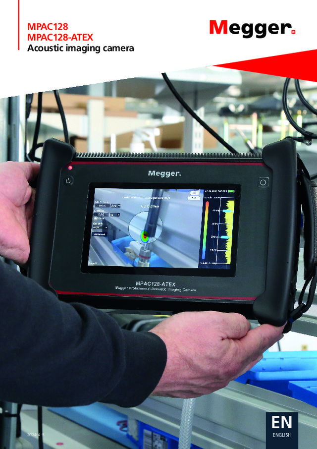 MPAC128 & MPAC128 ATEX akustisk kamera