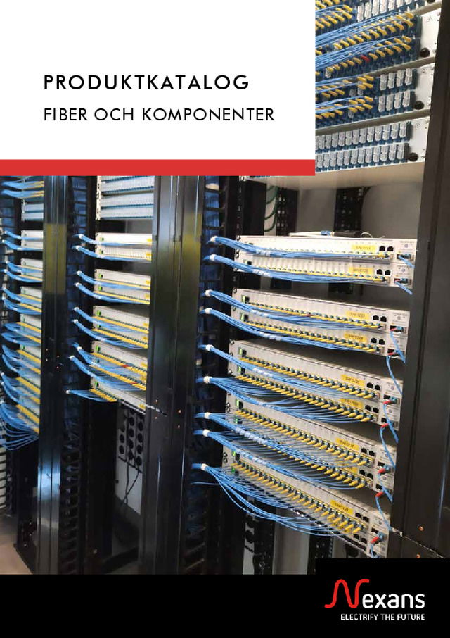Produktkatalog Fiber och komponenter