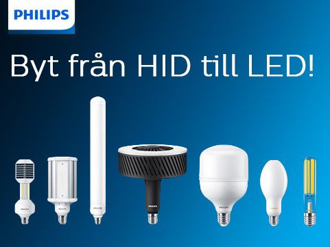 Byt ut gammal HID till modern LED