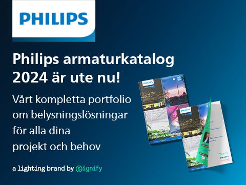 Philips sprillans ny armaturkatalog 2024 är här!
