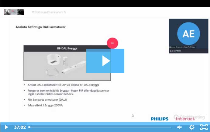 Elseminarium fri: Coreline-produkter med fokus på Interact Pro och paneler