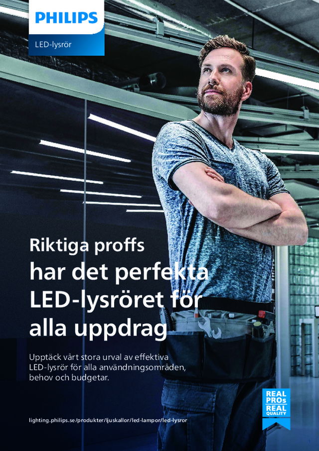 LED-Lysrör Broschyr