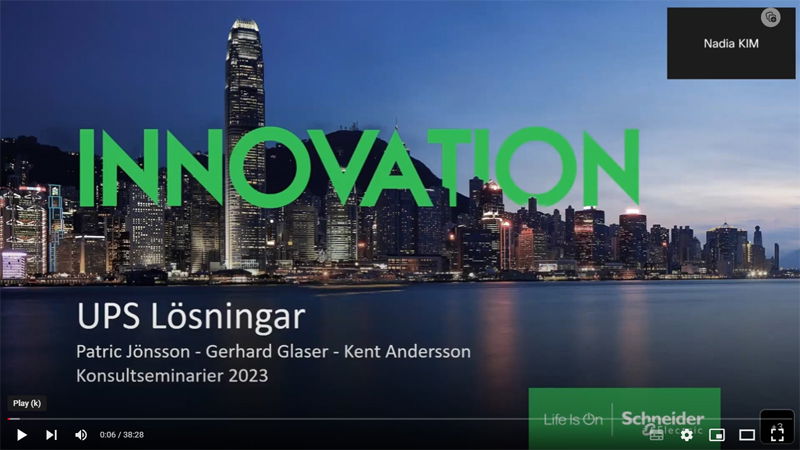 Schneider Electric: UPS-lösningar