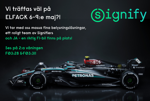 Nu KÖR vi – besök oss under ELFACK!