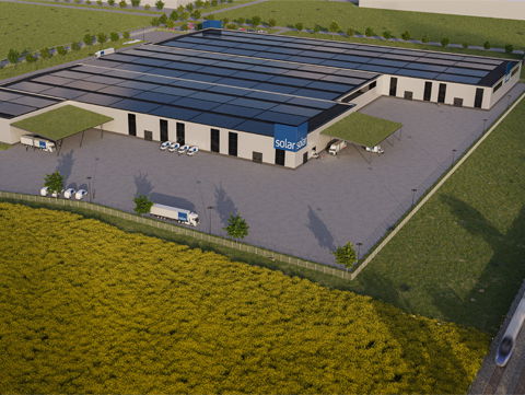 Solar Sverige bygger nytt logistikcenter i Kumla