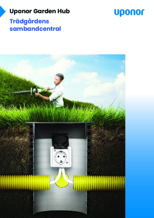 Uponor Garden Hub Trädgårdens  sambandcentral