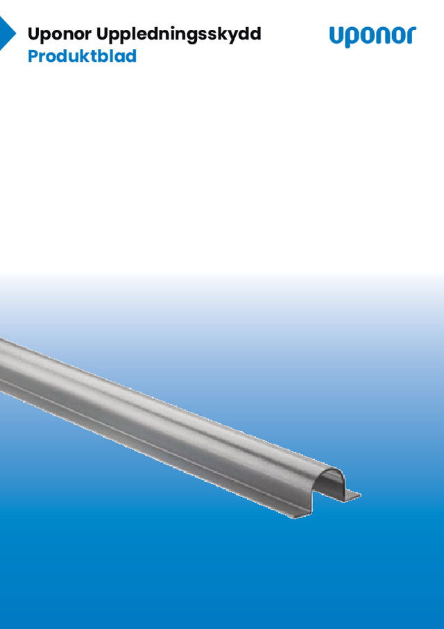 Uponor Uppledningsskydd Produktblad