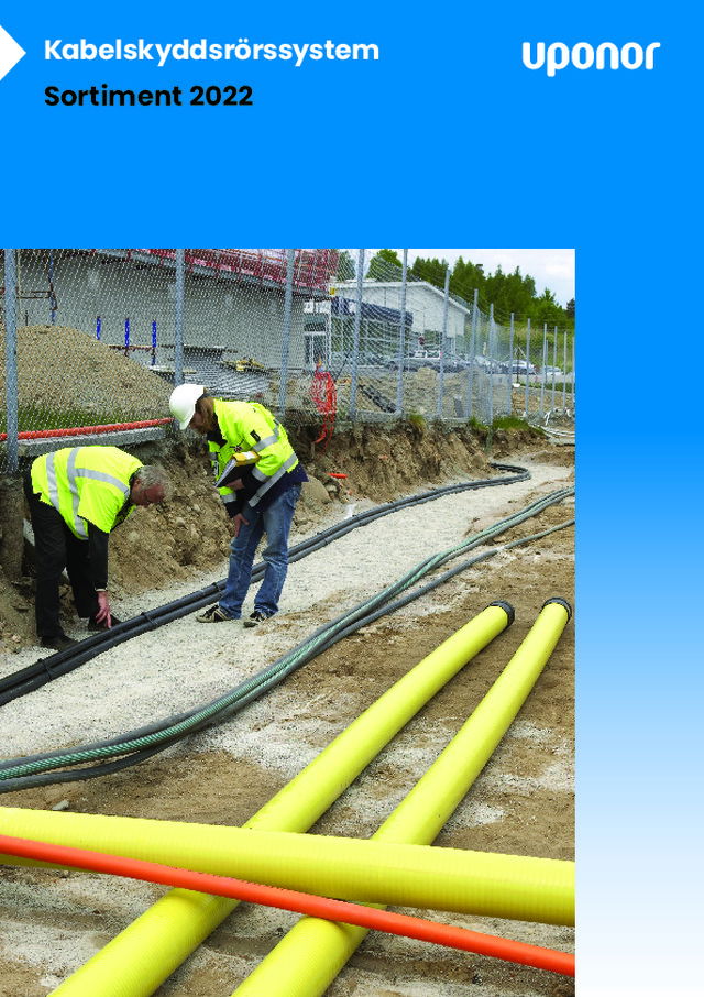 Kabelskyddsrörssystem sortiment 2022
